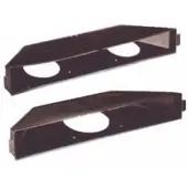 Goldenship Ventilation Collector Musta 76 mm