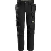 Snickers 6275 AllroundWork Stretch pitkät riipputaskuhousut