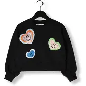 Molo Miki Sweatshirt Festive Hearts 110 cm Musta 110 cm Tytöt