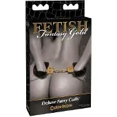 Pipedream Käsiraudat Fetish Fantasy Gold Deluxe Furry Cuffs
