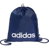 Adidas Urheilupussi 'Linear Gym' tummansininen / valkoinen