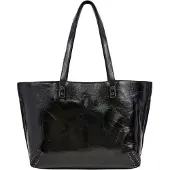 Pepe Jeans for woman. PL031660 Audrey Glimmer handbag black (OSFA), Casual, Polyurethane