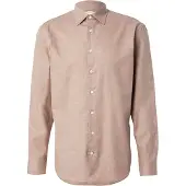 Selected Slmreg-Leo Heather Shirt Ls Noos - Beige - S