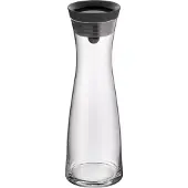 WMF 0617706610, Dekantteri, 1 L, Musta, Läpinäkyvä, Lasi, Pyöreä, Köhler & Wilms