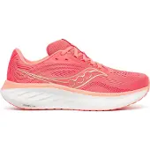 Saucony Women's Ride 18 Coral/salmon Juoksukengät 36