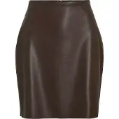 Vila Vidagmar Hw Coated Skirt - Noos - Brown - 36