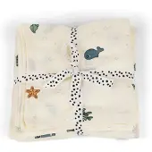 Done by Deer harsopaketti iso 2 kpl GOTS Sea friends colour mix