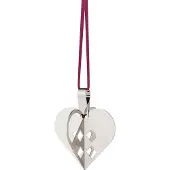 Georg Jensen - Joulu 2025 koriste sydän 5,4x6,3 cm hopea
