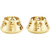 Georg Jensen - Joulu 2025 tuikkulyhty 7,2x4 cm 2 pakkaus kulta