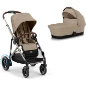 Cybex eGazelle S yhdistelmä (pkt) Almond Beige (taupe runko)