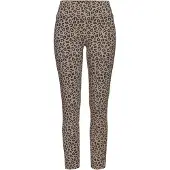 LASCANA Leggingsit vaaleanruskea / musta