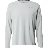 Nike Juoksupaita Dri-fit Uv Miler L/s - Harmaa/hopea, koko X-Large