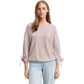 Tom Tailor Structured Stripe Pitkähihainen T-paita