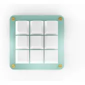 MaxCustom 9-Key MacroPad - Turkoosi