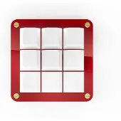 MaxCustom 9-Key MacroPad - Punainen