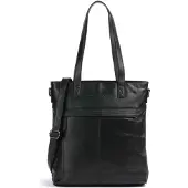 Chesterfield Nunavik Olkalaukku Nahka 33 cm Kannettavan tietokoneen taskun syvyys Musta