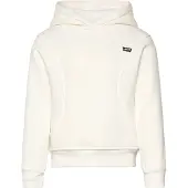 Levi's Batwing Patch Thumbhole Pullover Hoodie - Cream - 116