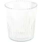 Paveau - Ribbed Elegance Juomalasi White Haven 25 cl Kirkas