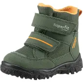 Superfit Husky1 Talvikengät, Green/Orange, 19