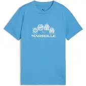 Puma Olympique De Marseille Ftblculture Tee Youth, koko 152 cm