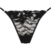 Hunkemoller Stringit 'Ingrid' musta