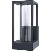 Osram Ulkoseinävalaisin ENDURA CLASSIC FRAME, himmennettävä, Alumiini/harmaa/sinkki, Alumiini, Moderni