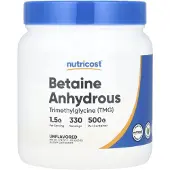 Nutricost - Vedetön betaiini (TMG) jauhe (500 g)