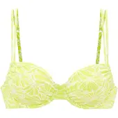 Venice beach Bikinitoppi limetti / valkoinen