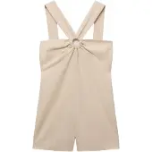 Mango Haalari 'SUPER' beige