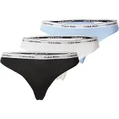 Calvin Klein Underwear Alushousut vaaleansininen / musta / valkoinen
