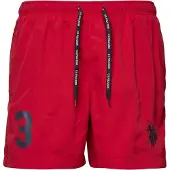 U.S. POLO ASSN. Uimashortsit 'UMALEXANDER' marine / punainen
