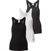 Calvin Klein Scoop Neck Cotton Tank 3Pk - Black - XL