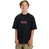 Quiksilver Mercury Double Up Ss Tee Yth - Black - 14