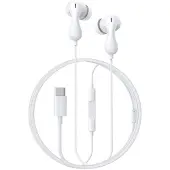 Baseus Encok CZ20 In-Ear USB-C langalliset kuulokkeet - valkoinen