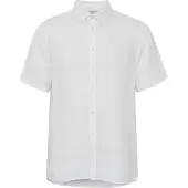 Casual Friday Cfanton Ss Linen Shirt - White - XXL