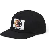 Black Diamond BD Washed Cap Black Faded Patch Lippalakit OneSize