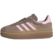 Adidas Originals Matalavartiset tennarit 'Gazelle Bold' ruskea / vanha roosa