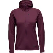 Black Diamond Women's Coefficient Fleece Hoody Blackberry Pitkähihaiset paidat L