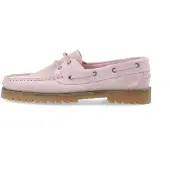 Bianco Biacapri Boat Shoe Suede - Pink - 36
