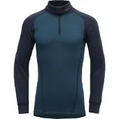 Devold DUO ACTIVE MERINO ZIP NECK Paita JR, Ink, 10