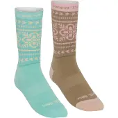 Kari Traa Puffin Sock 2Pk Bright Turquoise - 38-39