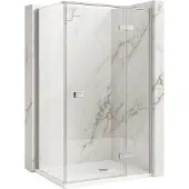 REA suihkukaappi Atlas 90x80 Chrome