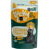 Lucky Lou 16x 125g Senior Siipikarjanliha kissanruoka märkä