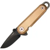 Craighill Lark Framelock Brass