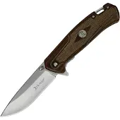 ELK RIDGE Gentleman's Linerlock A/O Brn