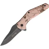 ELK RIDGE Camo Linerlock A/O Lt Pink