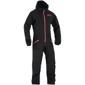 Snowpeople Ride musta/pinkki nuorten kelkkahaalari