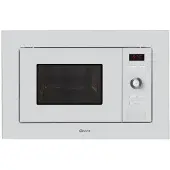 Gram IM 2611-90 W Kalusteisiin sijoitettava mikroaaltouuni, 20 L, 800 W, Grilli 1000 W, valkoinen
