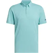 Adidas Golf Go-To Txt Polo - Blue - L