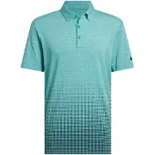 Adidas Golf Go-To Prt Polo - Blue - S